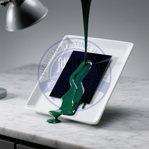 防腐漆流动实验